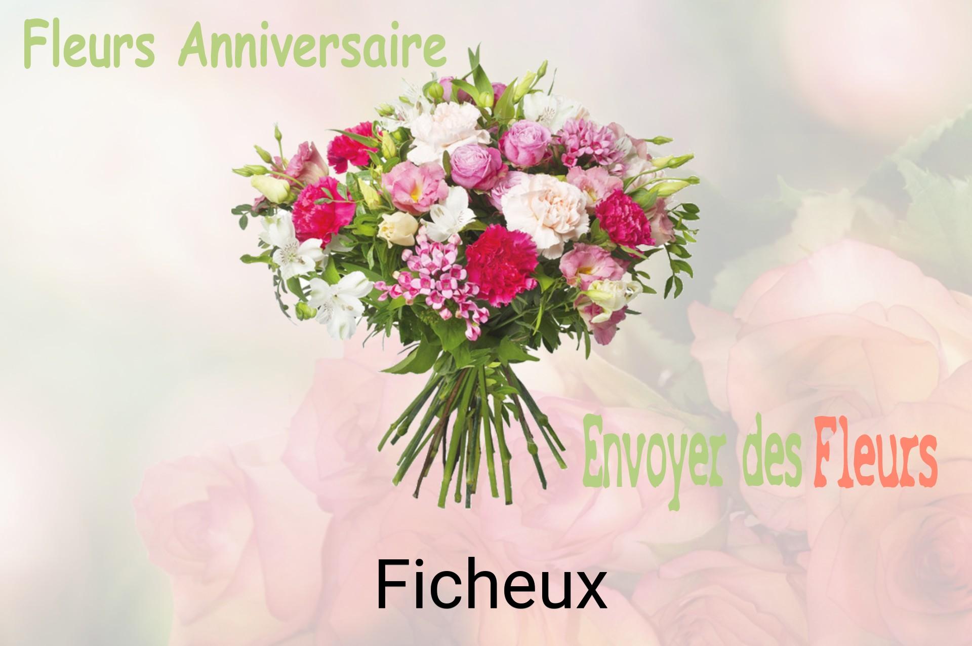 Bouquet de fleurs d’anniversaire livré à Ficheux